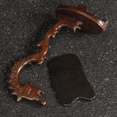 Natural Black Buffalo Horn Scraping Gua Sha Board Acupuncture Cure Manual Massager Tool