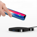 USAMS 10W 2 in 1 Fast Charging Wireless Charger Pad For iPhone X XR Max Apple Watch AirPod 2 Xiaomi Mi8 Mi9 S10