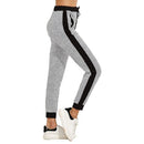 SUNNYME Women's Pants Jogging Track suits Gym Sports Pants Yoga Waist Top Pocket
