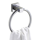 Stainless Steel Silver Toilet Towel Storage Holder Wall Mounted Bathroom Rack