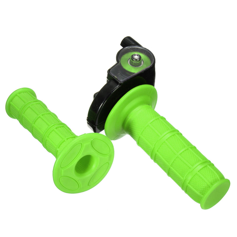 7/8 inch Throttle Grip Twist With Cable for 110cc 125cc Pit Bike Motorcycle Dune Buggies