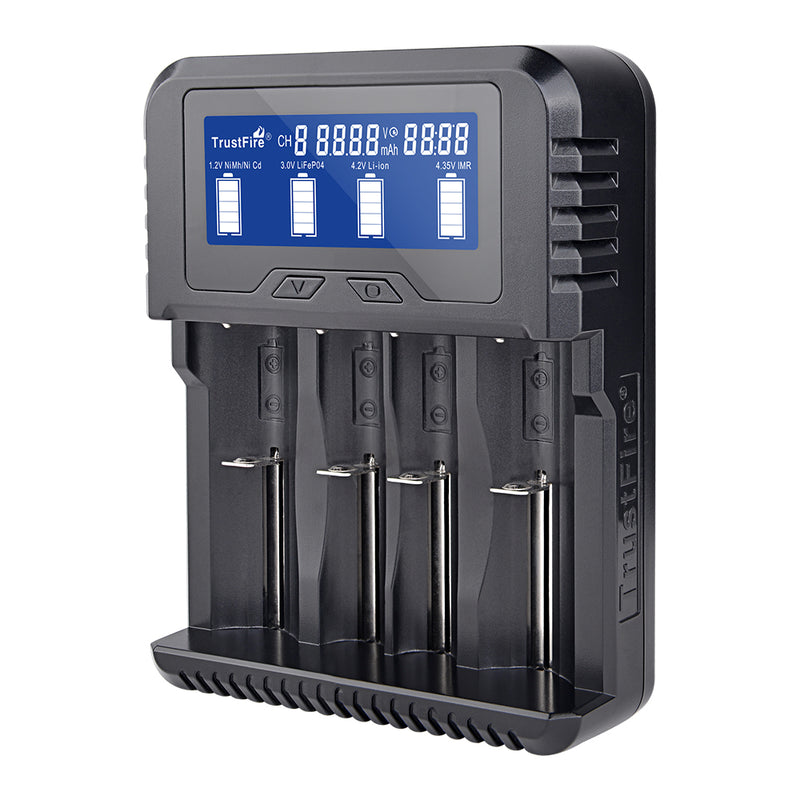 Trustfire TR-020 QC3.0 Quick Charge Universal USB Charging Battery Charger With For 18650/26650/32650 Battery