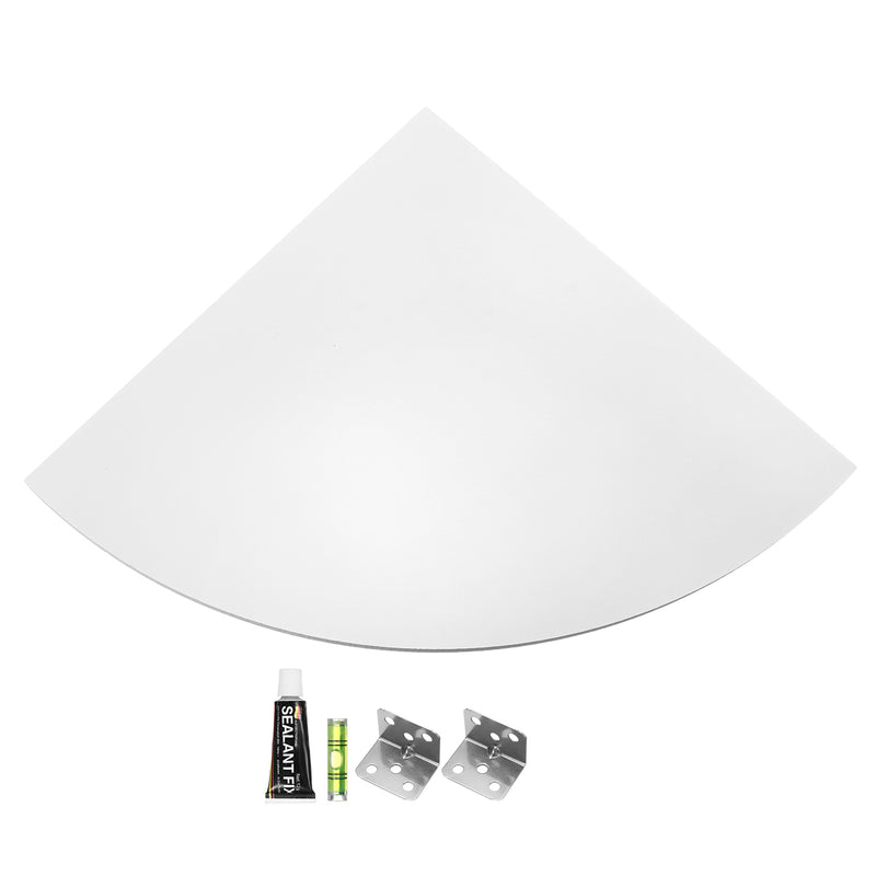 Corner Wall Shelf Floating Wall Mounted Kitchen Storage Rack Display Office Home Decorations