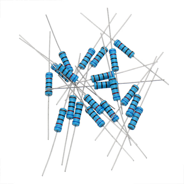 20pcs 2W 620R Metal Film Resistor Resistance 1% 620 ohm Resistor