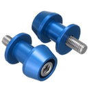 Pair 8mm Swing Arm Spool Motorcycle CNC Slider Stand Bobbins Universal Alloy