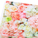 3x5FT 5x7FT Vinyl Spring Pink Yellow Rose Flower Wall Photography Backdrop Background Studio Prop
