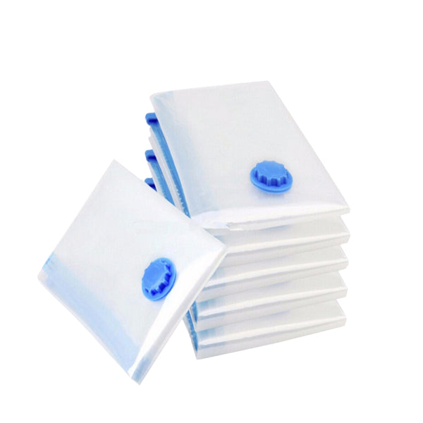 8Pack Vacuum Space Storage Saver Bags and Travel Hand Pump Organize Store Replacement Accessories