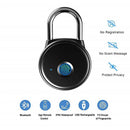 Intelligent Bluetooth Fingerprint Padlock Electronic Lock Travel Luggage Smart Anti-theft Lock