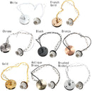 1M E27/E26 Ceiling Rose Chain Pendant Chandelier Light Lamp Bulb Holder Socket