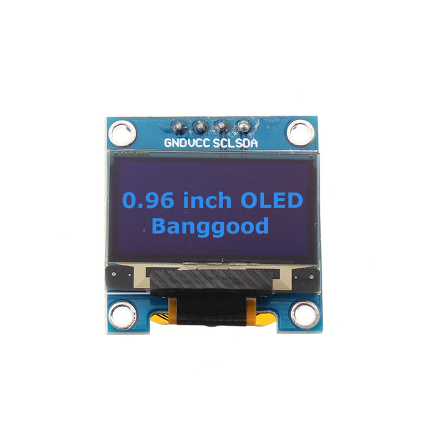 10pcs Blue 0.96 Inch OLED I2C IIC Communication Display 128*64 LCD Module For  Free Routine