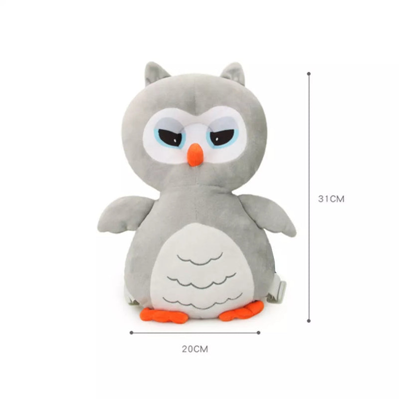 Baby Pillow Cartoon Owl Pattern Head Protection