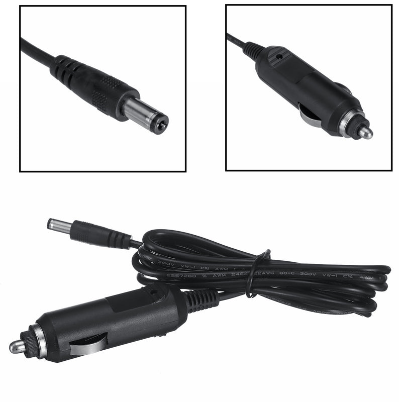 2M 12V/24V 5A Universal Solar Panel Connector Car Charger Ci garette Lighter Power Socket Cord Adapter Cable