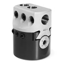 Machifit 50mm MT3-M12 Morse Taper Boring Bar Boring Head for Lathe Milling Lathe Tools