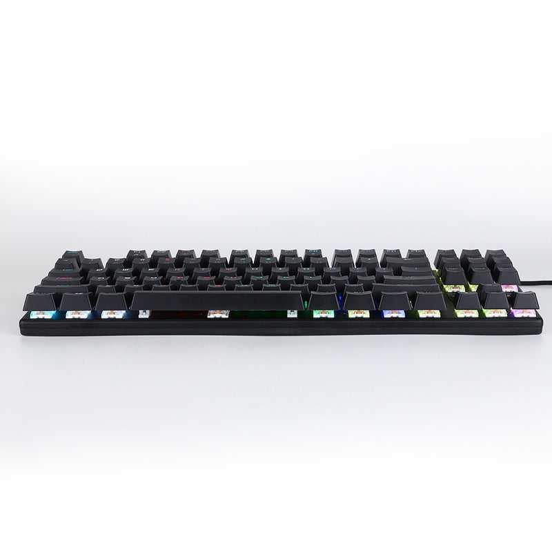Magic Refiner 1506 108 Keys Wired RGB Backlit Blue Switch Mechanical Gaming Keyboard for E-sport PC Laptop