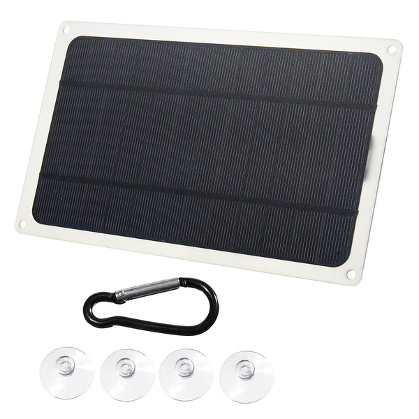 10W Monocrystalline Solar Panel Phone MP3PAD USB5V Charger Solar Power Charger Panel