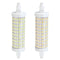 Dimmable R7S 118mm 8W 180 SMD 4014 LED Pure White Warm White Light Lamp Bulb AC85-265V