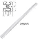 Machifit 1000mm Length 2020 T-Slot Aluminum Profiles Extrusion Frame For CNC