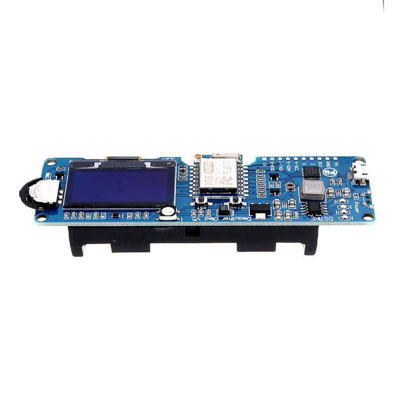 DSTIKE WiFi Deauther OLED V5 ESP8266 Development Board with 18650 Battery Polarity Protection and Antenna 4MB ESP-07
