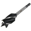 Four Slot Four Blade Wood Working Auger Drill Bit 10mm-32mm Hex Shank Bore Hole Twist Drill Bit