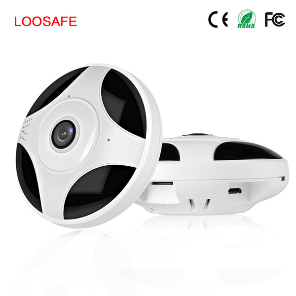 Loosafe LS-QJ27 Panoramic 1080P Built In AP Hotspot WIFI Camera ONVIF H.264 Infrared Night Version M-otion Detection Baby Monitors