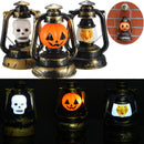 Halloween Pumpkin Skull Witch Lantern Lamp With Light Laughter