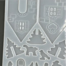 2Pcs/Set DIY Jewelry Bezel Making Crystal Silicone Resin Mould Casting Molds Kit Art Craft