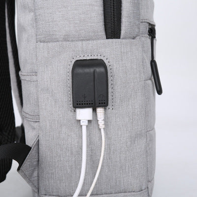 15.6 inch USB Chargering Backpack Large Capacity Outdoor Waterproof Business Laptop Bag