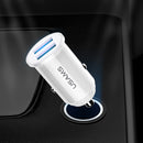 USAMS C8 3.1A Dual Ports Fast USB Car Charger With Indicator For Smart Phone Tablet Camera MP4