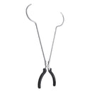 39cm Stainless Steel Crucible Tong Clamp Graphite Melting Furnace Pliers Tool