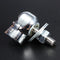 5mm Chrome Skull License Plate Frame Screws Bolts Kit Silver