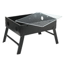 3-4 People Outdoor Portable Foldable Charcoal BBQ Grill Hibachi Barbecue Folding Cooking Stove Camping Picnic