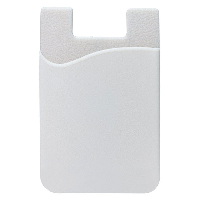 KCASA KC-CC01 Adhesive Cell Phone Wallet Silicone Money Credit Card Earphone Holder Stick-on Pouch