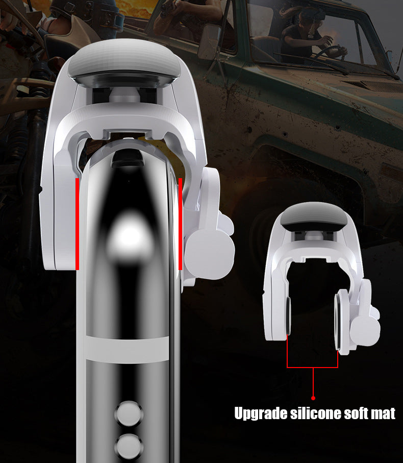 Bakeey Plating PUBG Mobile Game Controller Gamepad Trigger Aim Button Shooter Joystick with Airdrop Packaging Box for iPhone iOS Android Mobile Phone