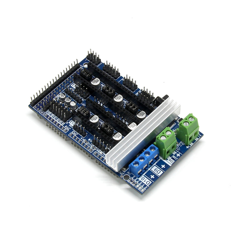 Upgrade Ramps 1.6 Board Base on Ramps 1.5 4-Layer PCB Control Panel Mainboard with 5Pcs DRV8825 Driver for 3D Printer