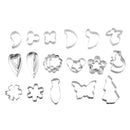 80Pcs Portable Carving Tool Vegetable Food Fruit Wood Box Carving Cutter Set