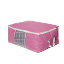 Foldable Storage Bag Clothes Bedding Blanket Organizer Holder Case Baskets with Handle