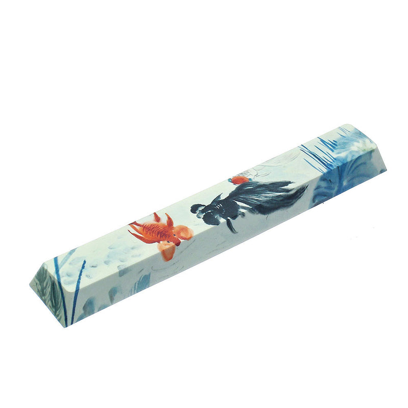 Five-sided Dyesub PBT Carp Space Bar 6.25u Novelty Keycap