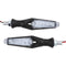 4Pcs Universal 10LED 12V 1W Motorcycle Turn Signal Lights Indicator Amber Blue