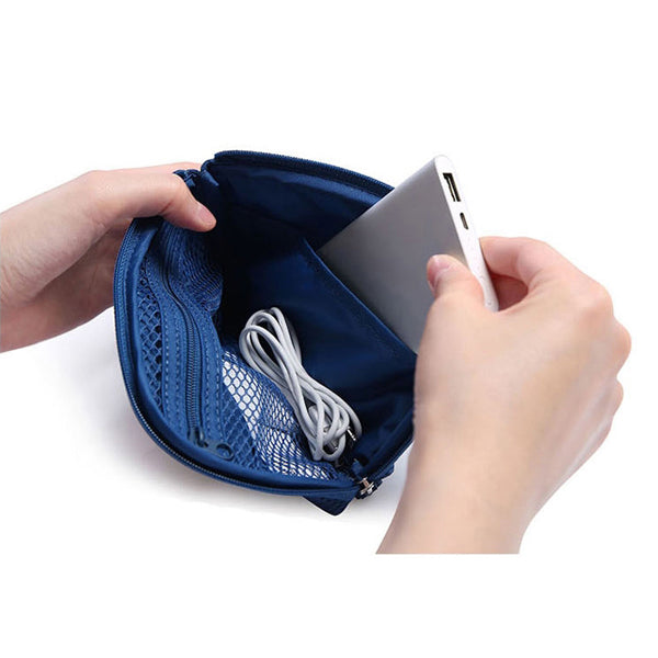 Honana HN-B16 Multifunctional Fashion Travel Storage Bag Digital Cable Earphone Holder Organizer