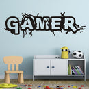 Wall Room Decor Art Vinyl Sticker Mural Decal Gamer Word Game Home Decor Kids Room Wall Stickers