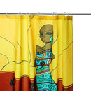 Shower Curtain Polyester Bathroom Shower Curtain Decor Waterproof Bathroom Decor with Hooks