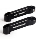 MOTOWOLF 8mm CNC Mirrors Riser Extender Adaptor Aluminum Motorcycle Bracket