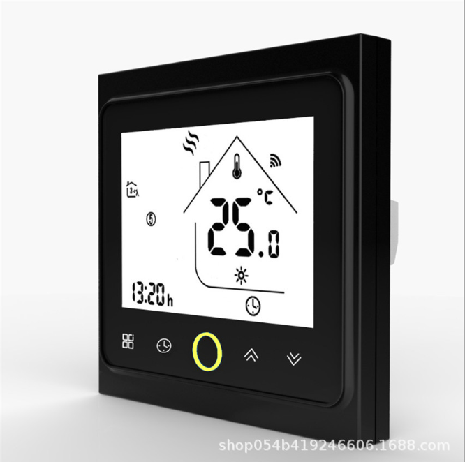 95-240V TUYA APP 002 Series Wi-Fi Smart Thermostat for Smart Home DIY Version Thermostat Heating Central Air-conditioning Voice Thermostat