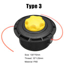 2 Line Universal Spool Mower Trimmer Head Strimmer Head Cutting Steele Mower Line