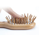 Xiaomi Smate Hair Care Beech Natural Wooden Comb Scalp Massage Comb Logs Handmade with Portable Bag