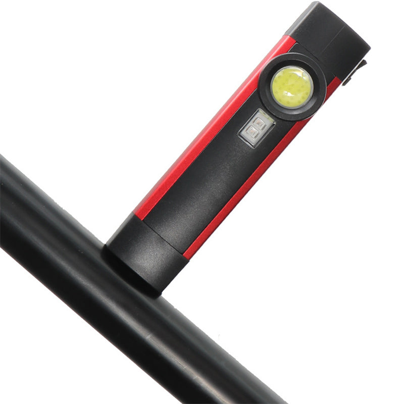 Skywolfeye Portable LED+COB+UV 500Lumens 4Modes USB Rechargeable Work Light Outdoor Multifunctional Waterproof Maintenance Lamp Flashlight with Magnets
