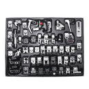35/52Pcs Domestic Sewing Machine Presser Foot Feet Set Multi Function Kit