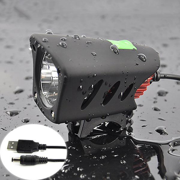 XANES XL02 800LM Dual Interface T6 LED IPX65 Waterproof Bike Light  HeadLamp Cycling Light