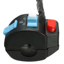 7/8inch Motorcycle Scooter Headlight High Low Beam Horn Indcator Light Switch