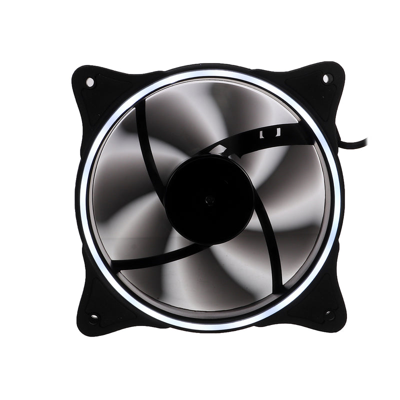 PC Case Fan Computer Ultra Silent LED Lights Cooler Cooling Heatsink Fan